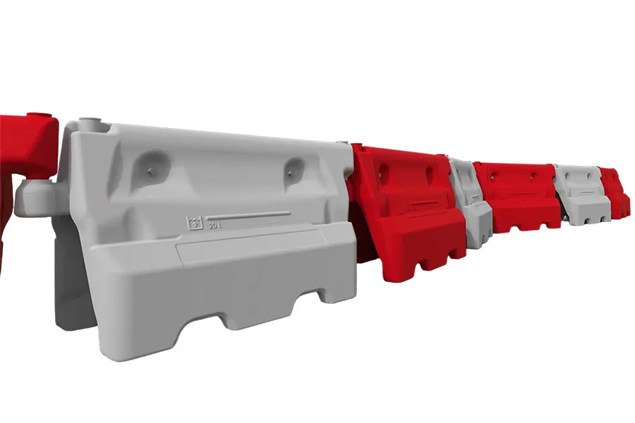 Kunststof Barriers Watergevuld